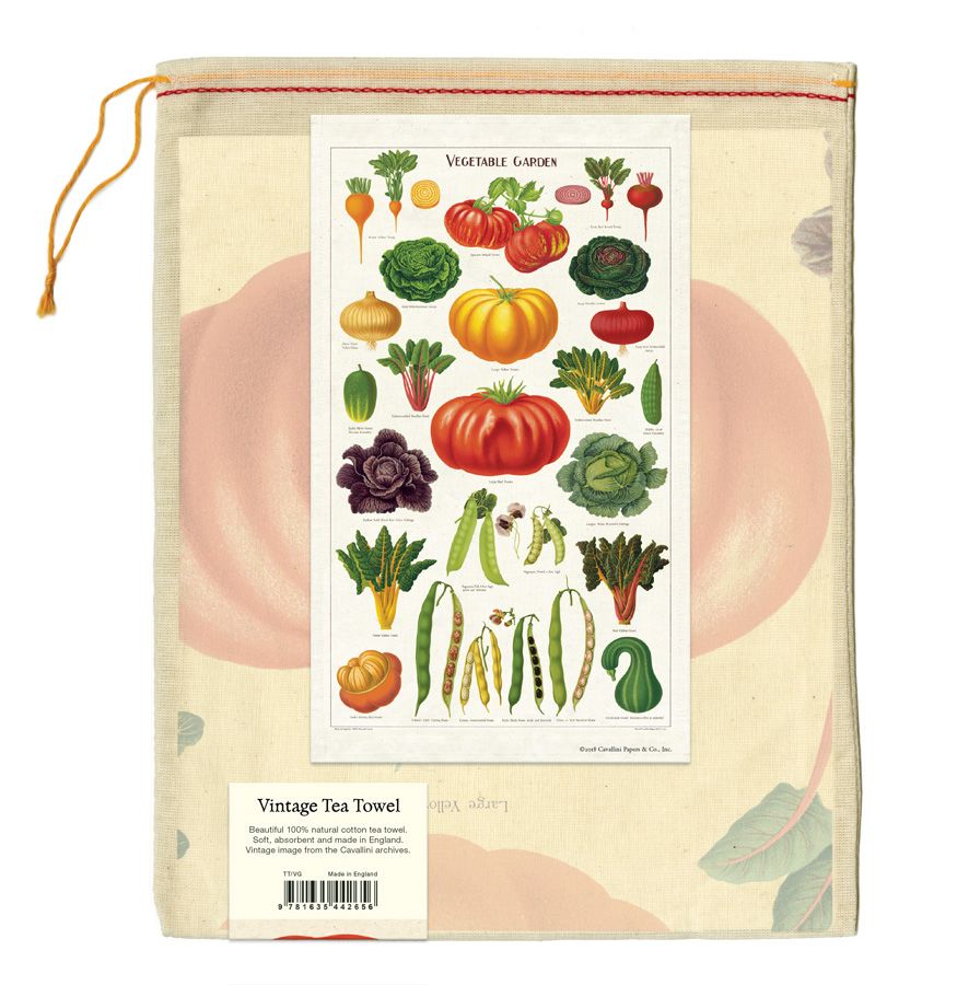 Vegetable Garden Kitchen Towel – UC Botanical Garden at Berkeley