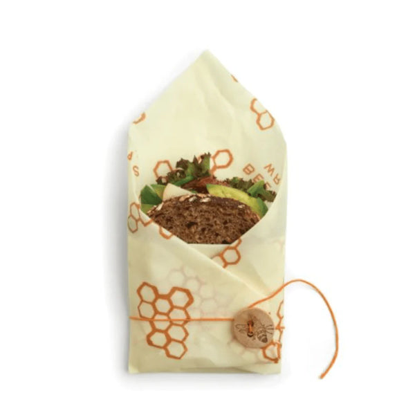 Bee's Wrap - Sandwich Wrap - Honeycomb Print