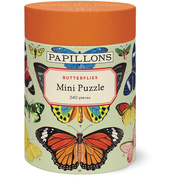 Cavallini Mini Butterfly Puzzle 240 pieces