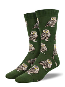 Burrowing Owl Socks - LG