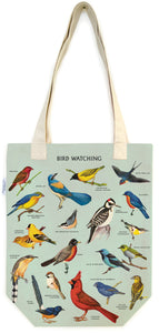 Birdwatching Canvas Tote Bag