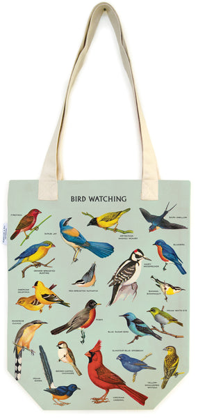 Birdwatching Canvas Tote Bag