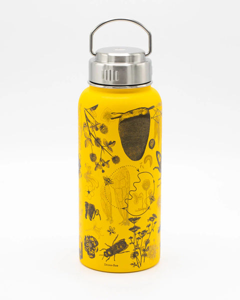 Honey Bee Stainless Steel Vacuum Flask 32 oz