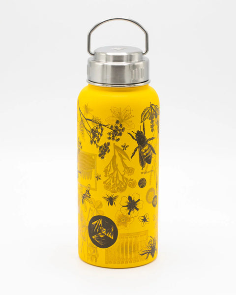 Honey Bee Stainless Steel Vacuum Flask 32 oz