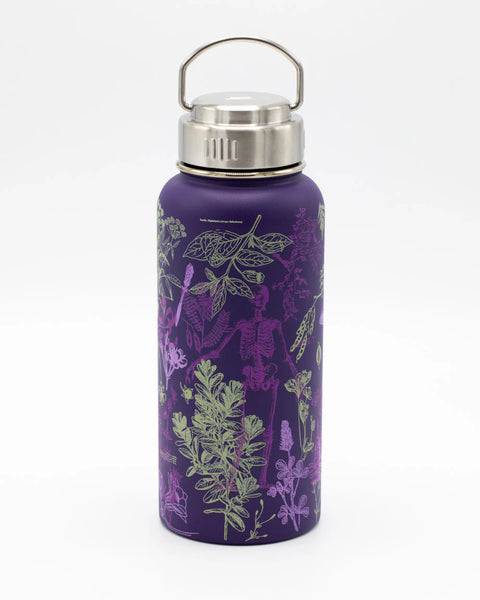 Botanical Pharmacy Stainless Steel Vacuum Flask 32 oz