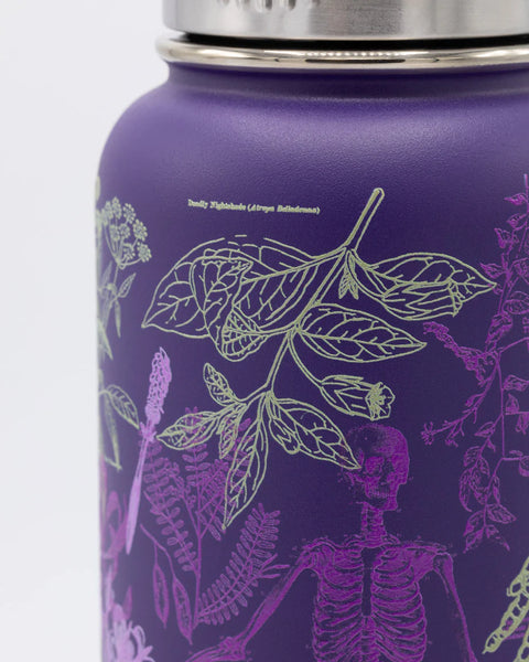 Botanical Pharmacy Stainless Steel Vacuum Flask 32 oz