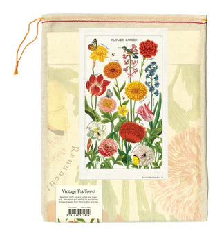 Flower Garden Kitchen Towel