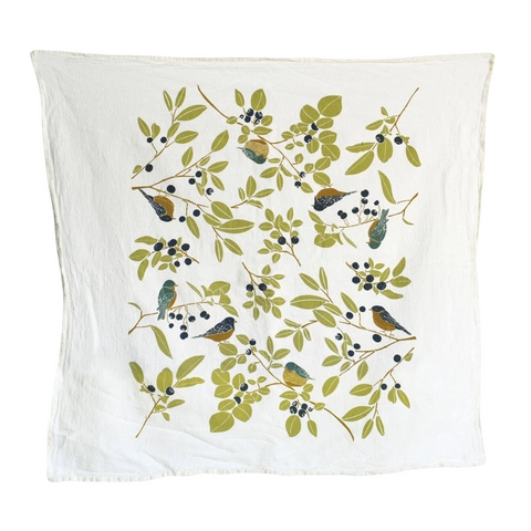 June & December Kitchen Towel 'Huckleberry Marsh'