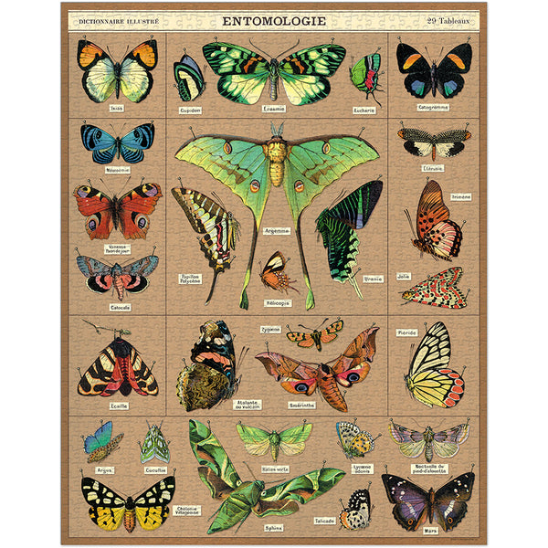 Entomology Vintage Puzzle