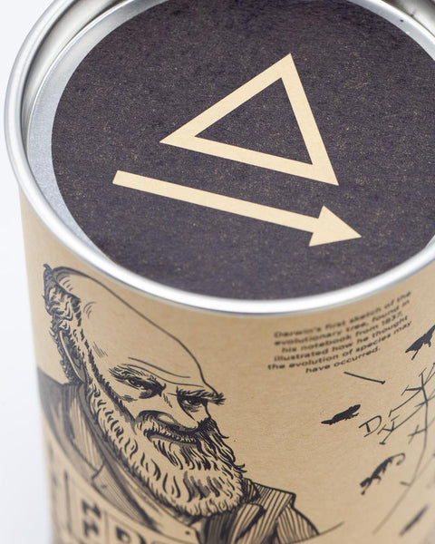Charles Darwin Pint Glass