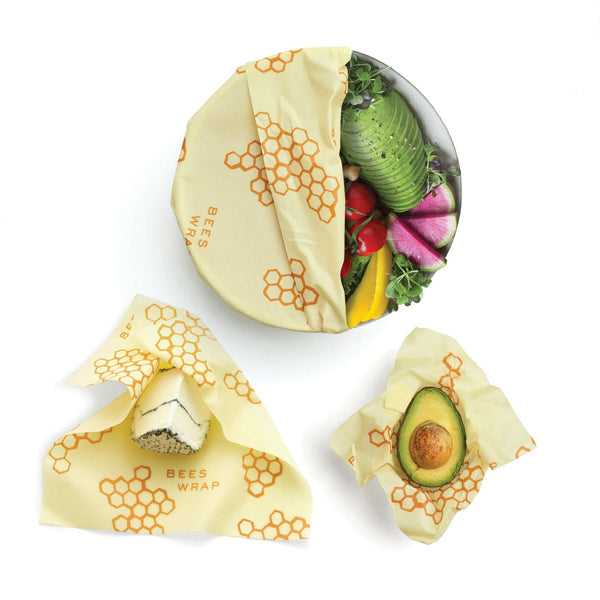 Bee's Wrap - 3 Pack Food Wraps - HONEYCOMB PRINT