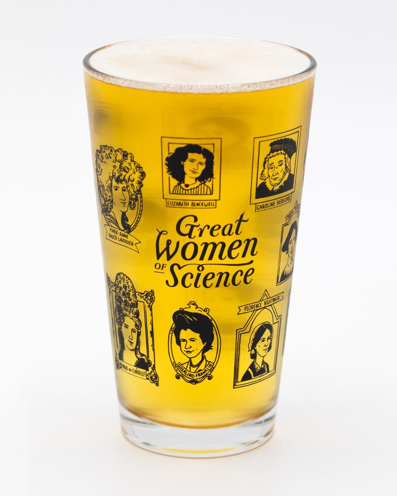 Great Women of Science Pint Glass