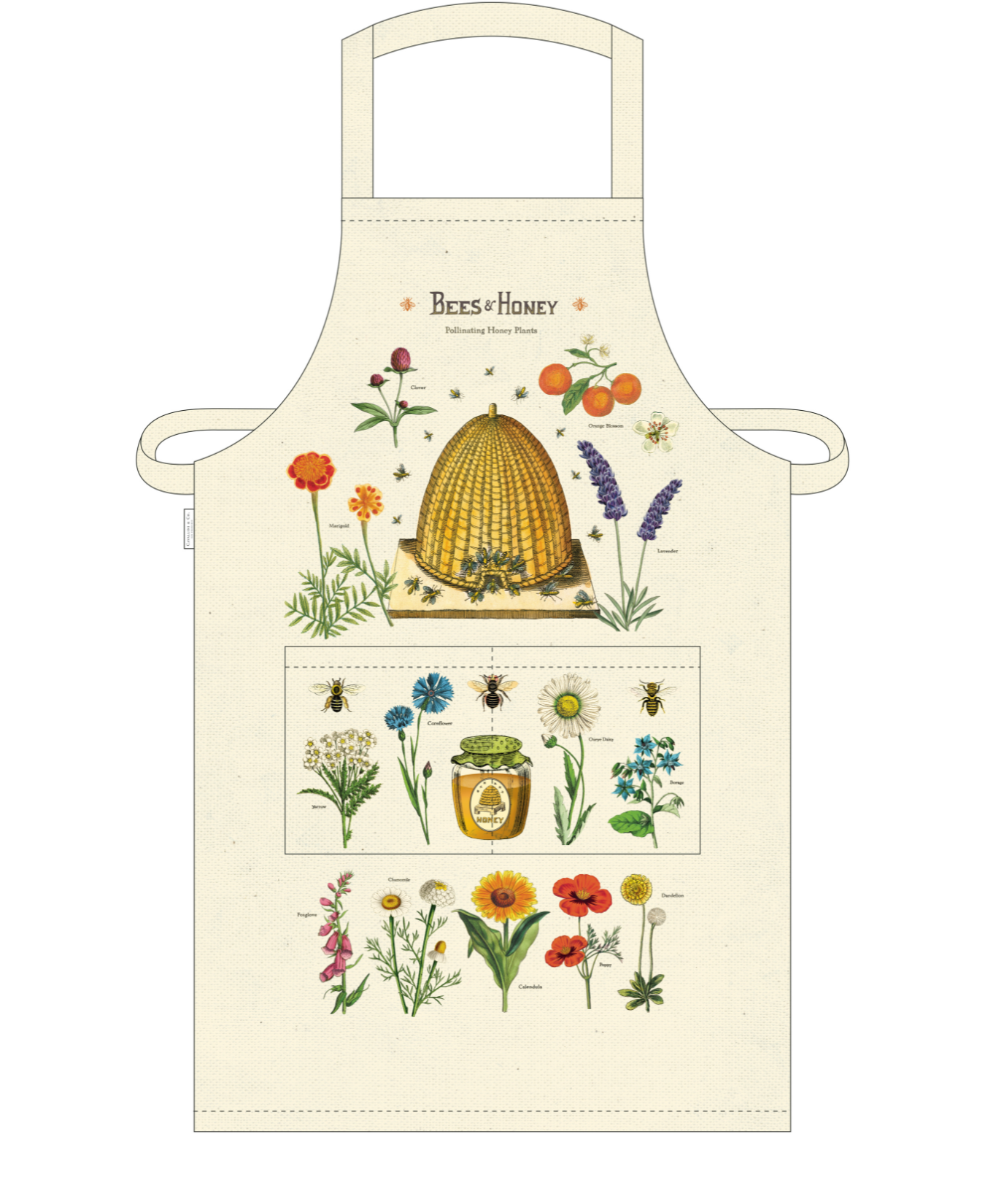 Bees & Honey Vintage Apron