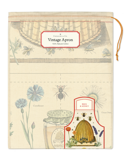 Bees & Honey Vintage Apron