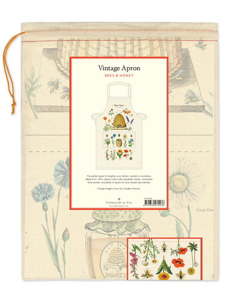 Bees & Honey Vintage Apron