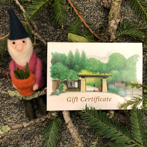 Garden Shop + Plant Deck Gift Certificate