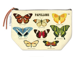 Cavallini Butterflies Vintage Pouch