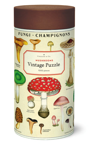 Mushroom Vintage Puzzle
