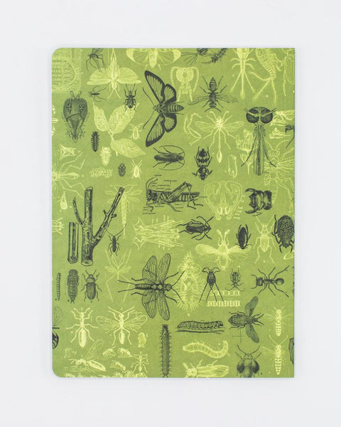 Insects Softcover Notebook - Lined