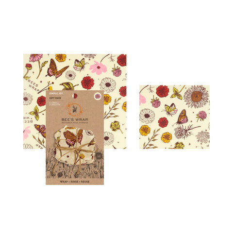 Bee's Wrap - 2 Pack Simple Joy