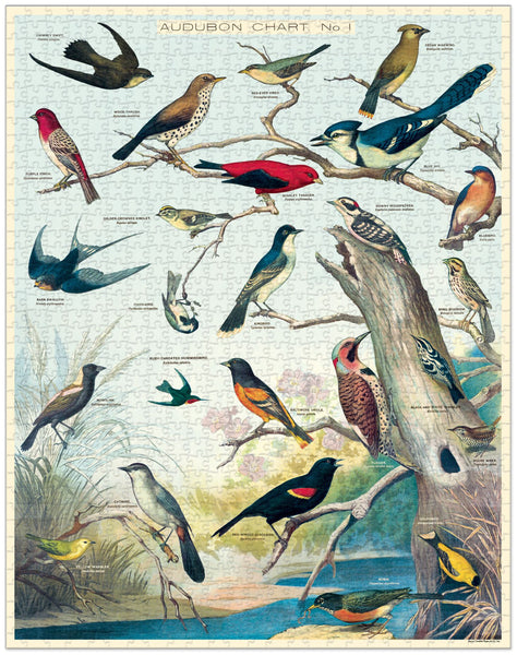 Audubon Birds Vintage Puzzle